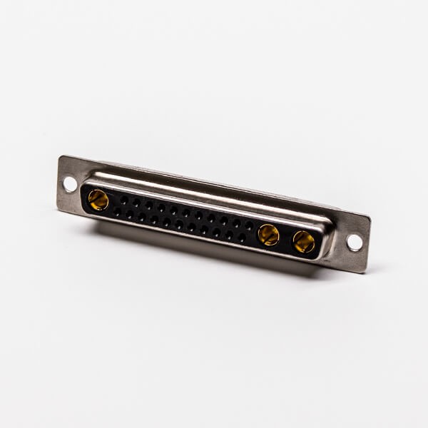 D SUB Connector Female 25W3 Through Hole 180° Staking Type For PCB ...