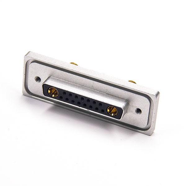 Elecbee D sub 17w2 メス IP67 防水 D-sub アルミニウム合金 D-sub 17W2 メス直角 BoarD マウントコネクタ 20 個 40A