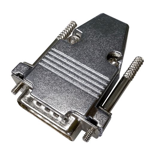 Elecbee D SUB 15 Shell 15Pin Zinc Alloy Silver HDB26 3W3 