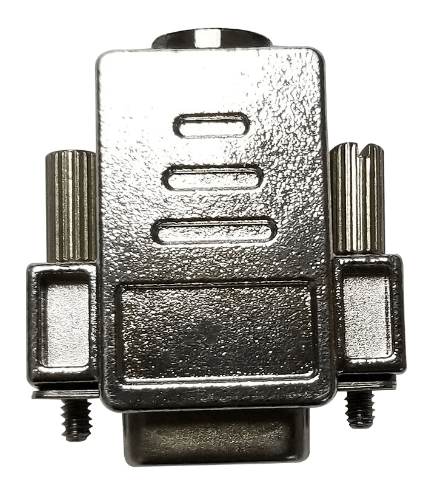 Elecbee D SUB 9 Shell 9Pin Zinc Alloy Silver 2W2 5W1 