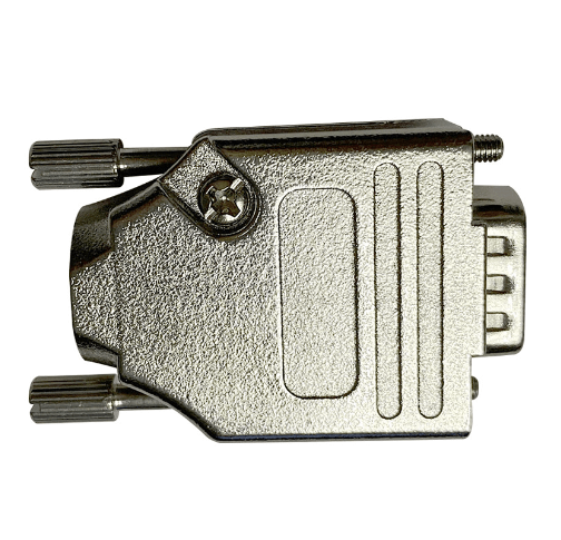 Elecbee D SUB 9 Shell Male Female shared M3 UNC40 Long Screw 9Pin Zinc Alloy Silver 