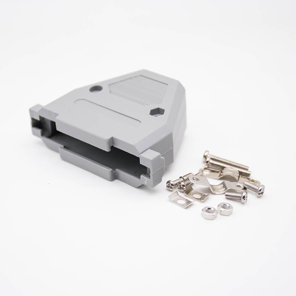 Elecbee DB Hood Gray Plastic Housing For D-sub 37Pin Dust Cover