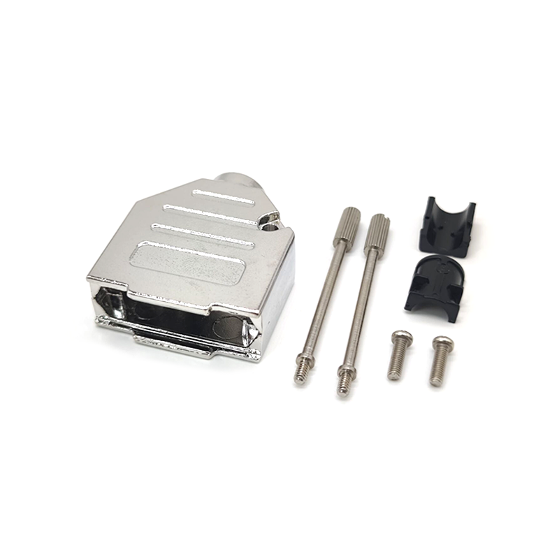 Elecbee DB15 Shell Zinc Alloy Metal Housing For D-sub 15Pin