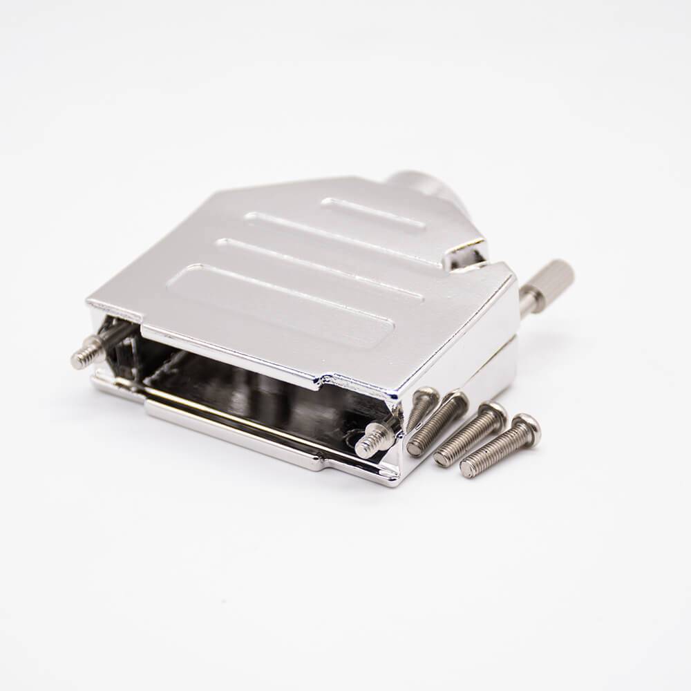 Elecbee DB25 Shell Zinc Alloy Metal Housing For D-sub 25Pin