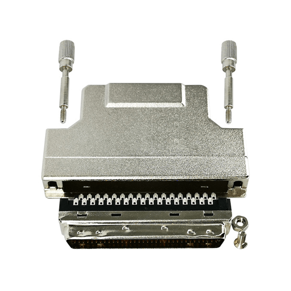 Elecbee SCSI连接器 68芯 HPDB 型 直式 公 焊线