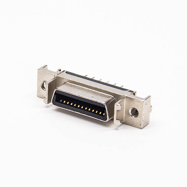 Elecbee SCSI Female Connector Straight 26 Pin DIP for PCB Mount