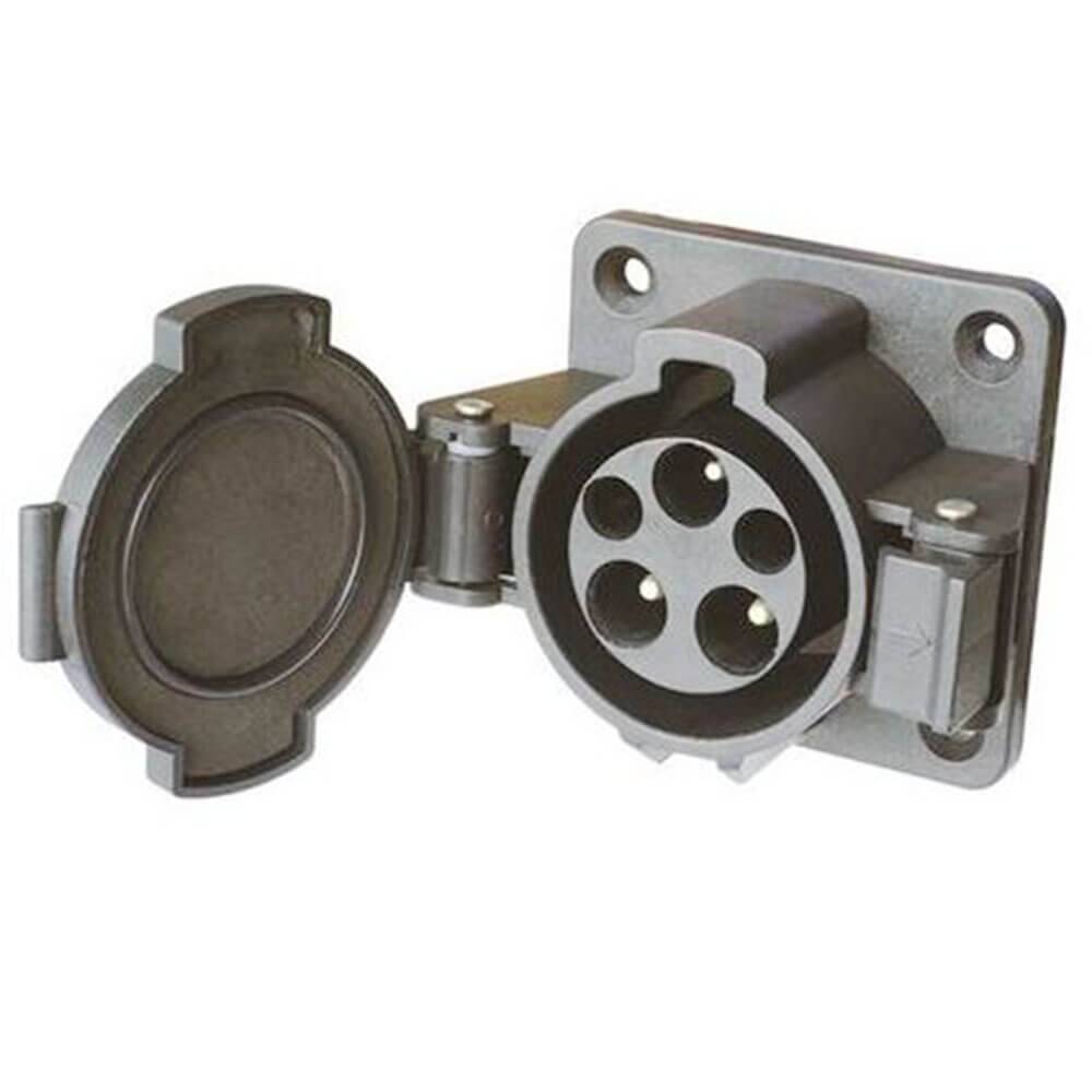 Elecbee SAE J1772 Type 1 Socket for Vehicle Side EV Connector Socket 16A/32A/50A 32A