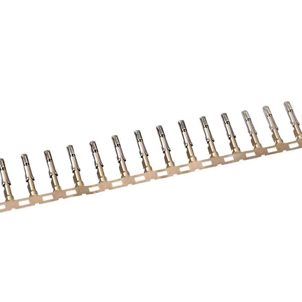 Elecbee 12Pin New Energy Vehicle Connector Crimp Terminal Straight Plug with 12 Female Terminals