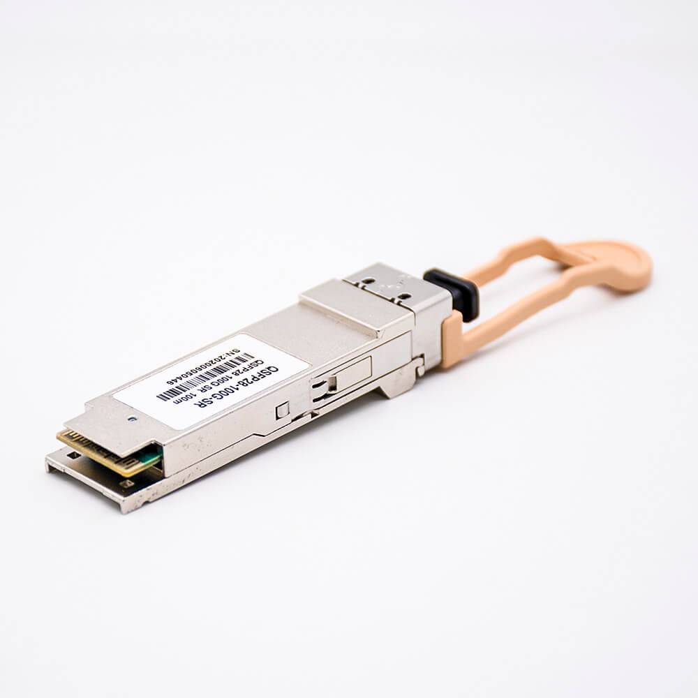 Elecbee QSFP28 Optical Transceiver MMF MPO Interface 850nm 100M 100G Optical Module