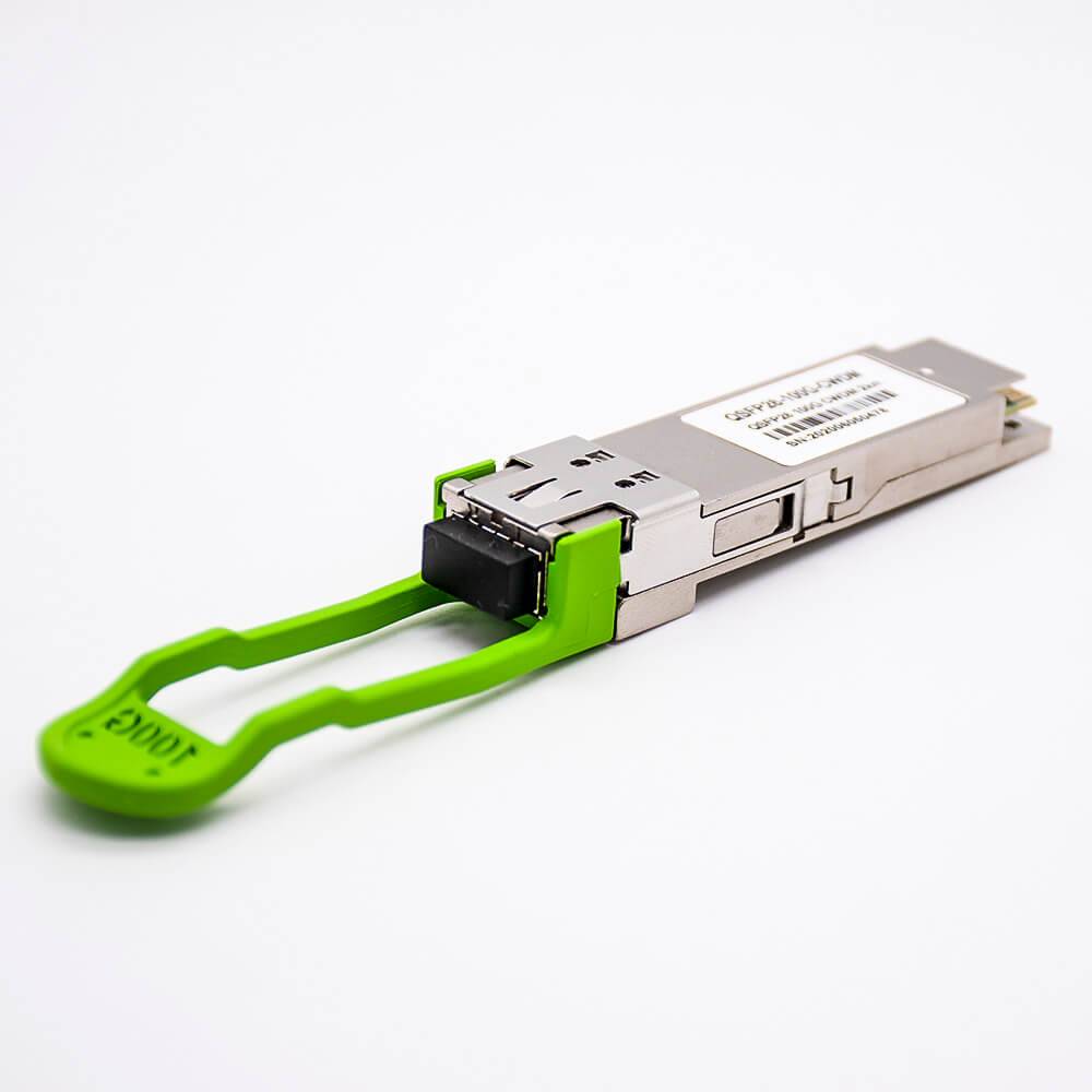 Elecbee QSFP28 Single Mode SMF Duplex LC Interface 2KM 100Gbps CWDM