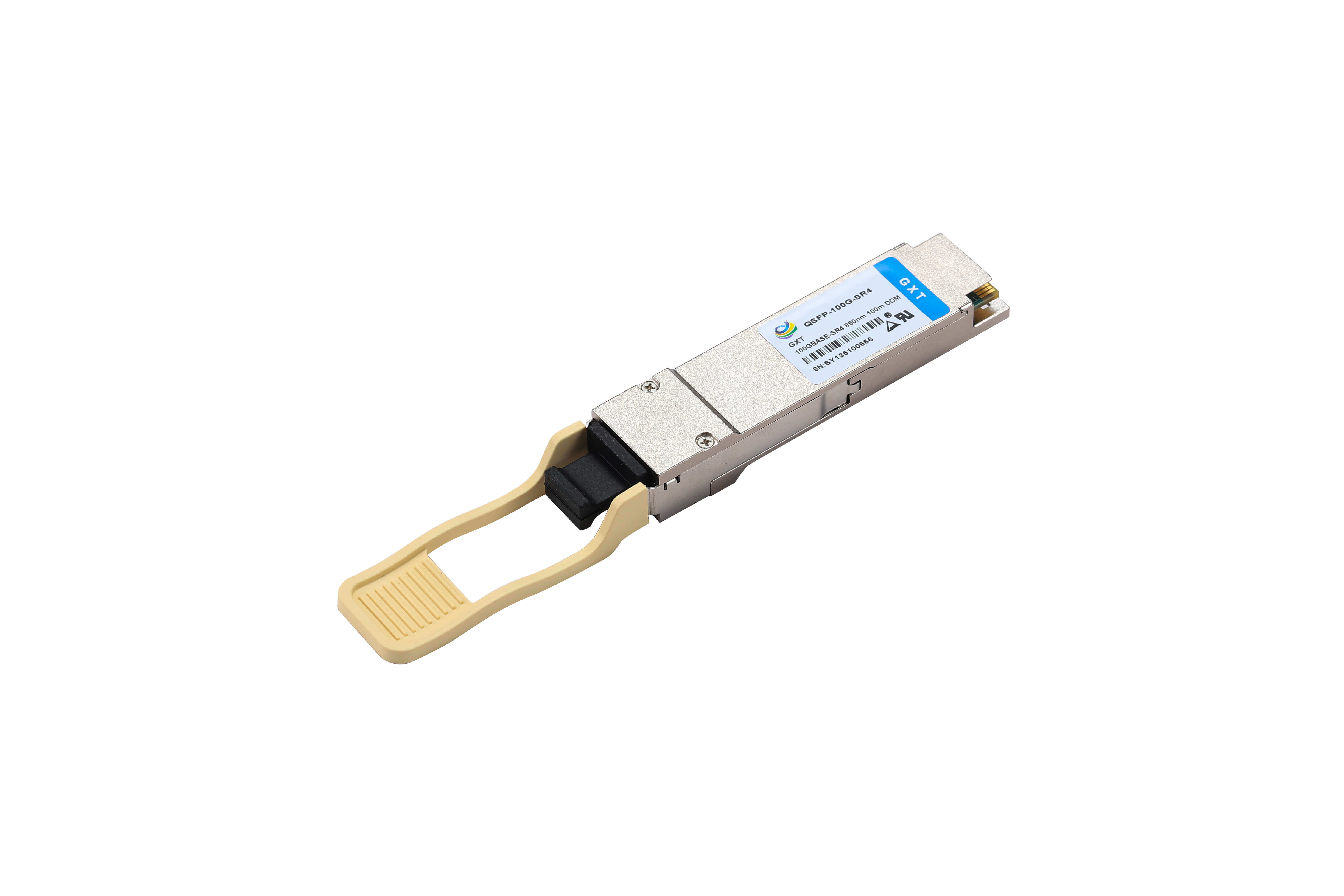 Elecbee QSFP-100G-SR4 100GBASE-SR4 QSFP28 850nm 100m DOM MTP/MPO-12 MMF Optical Transceiver Module