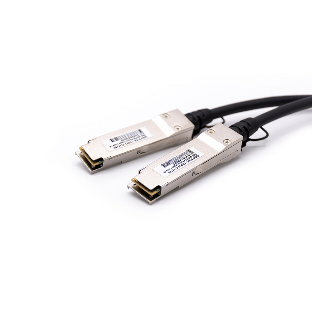 Elecbee QSFP28-100G-CU1M 100G QSFP28 QSFP28 to QSFP28 MMF Optical Transceiver Module