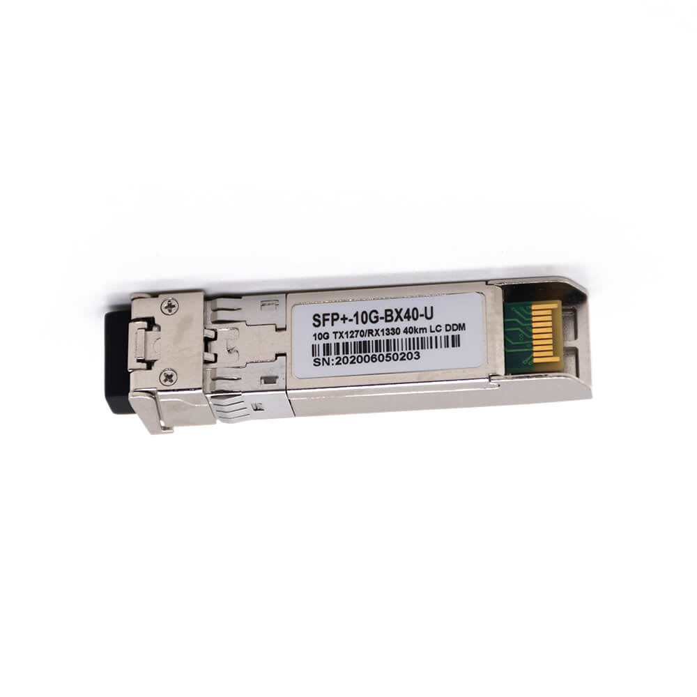 Elecbee SFP+-10G-BX40-U 10G SFP+ T1270/R1310 40km DOM Simplex LC SMF Optical Transceiver Module
