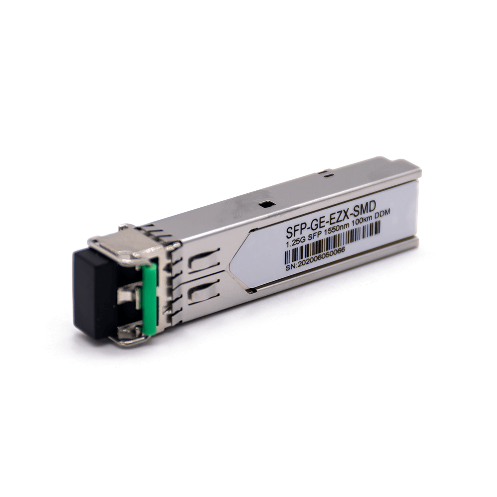 Elecbee SFP-EZX-SMD 1.25G SFP 1550nm 100km DOM Duplex LC SMF Optical Transceiver Module