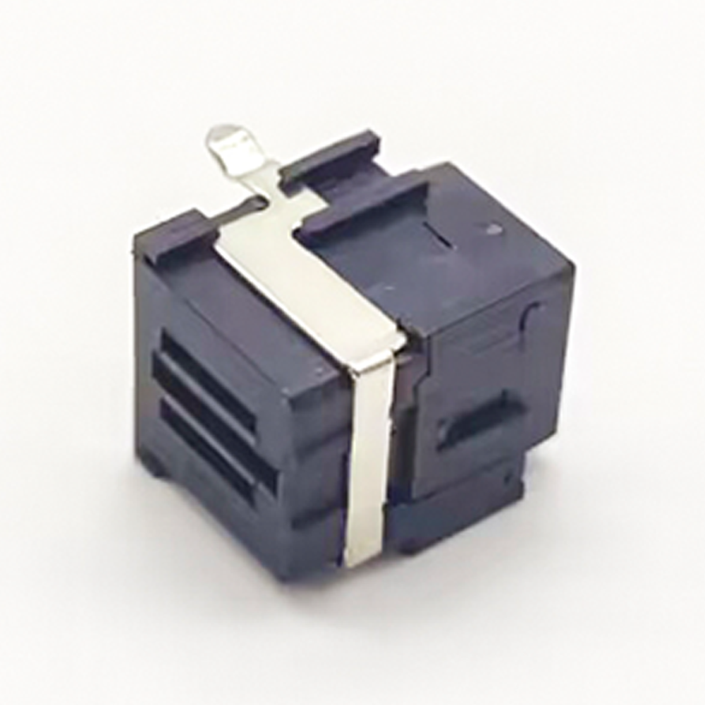 Elecbee Toslink socket fiber connector Optical fiber Right angle panel mount with self tapping hole Receive