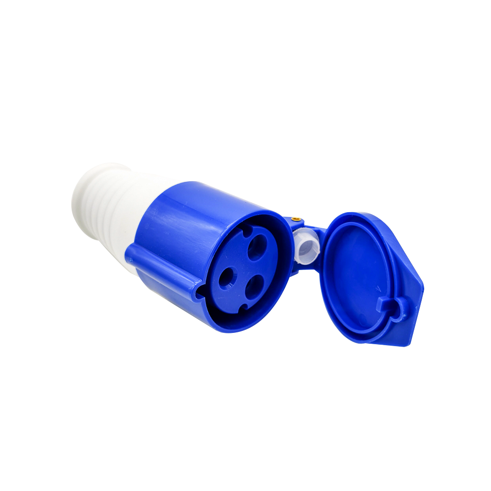Elecbee Industrial Connector Socket 3P 32A 220V-250V 2P+E 6h IP67