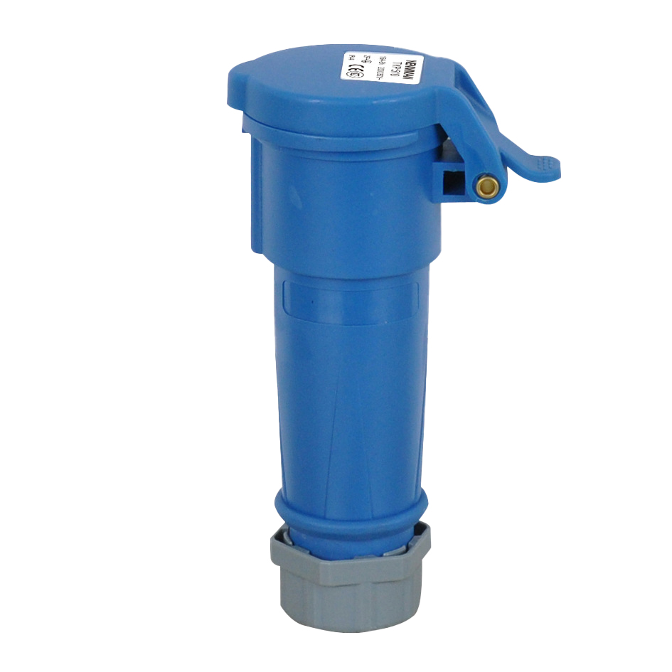 Elecbee Waterproof Industrial Connector Socket 3Pin 16A 230V 2P+E IP44