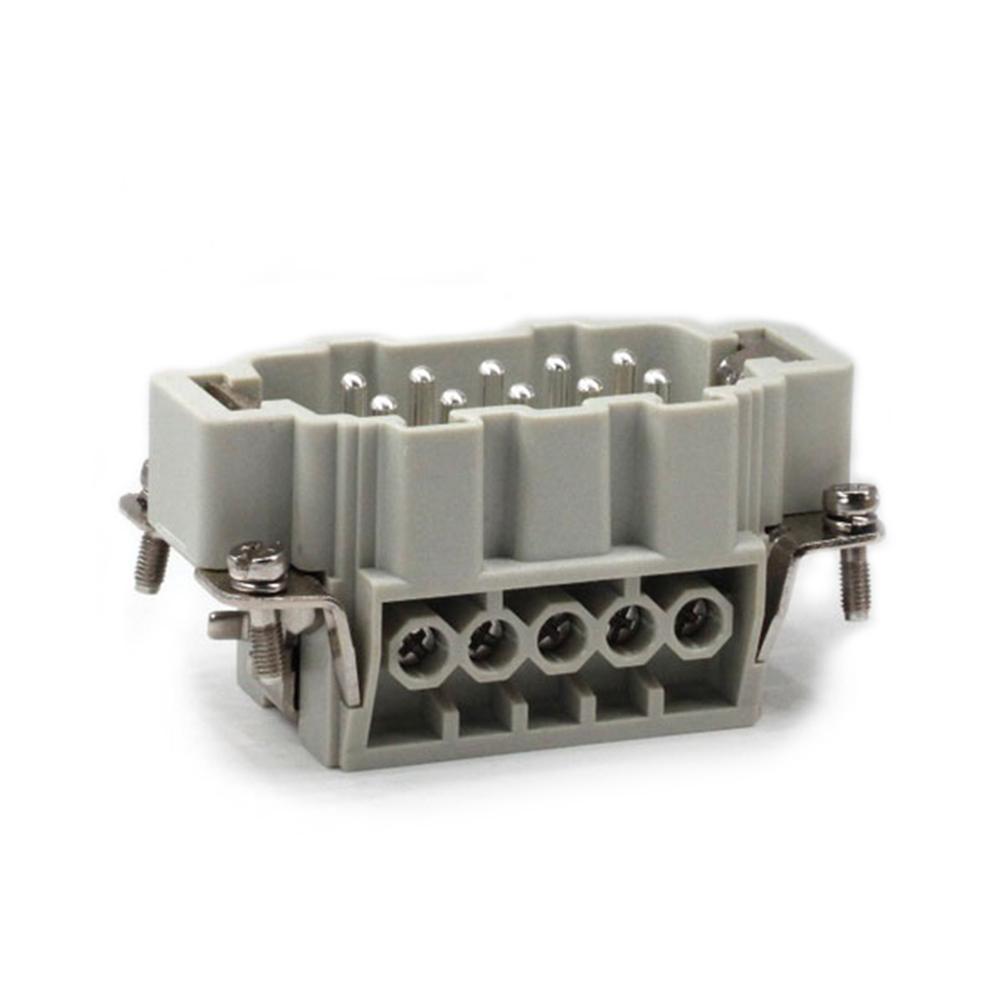 Elecbee HE公插体10芯螺钉连接