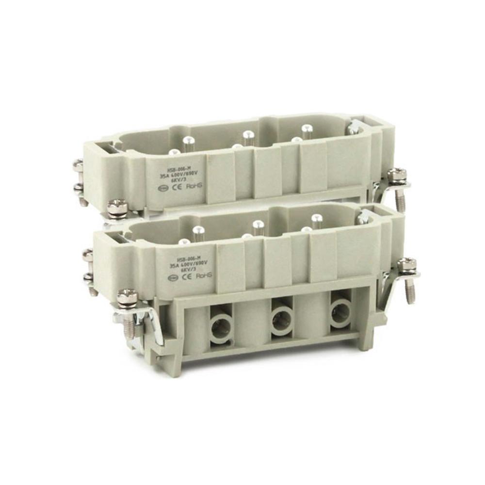 Elecbee HSB公插体12芯螺钉连接