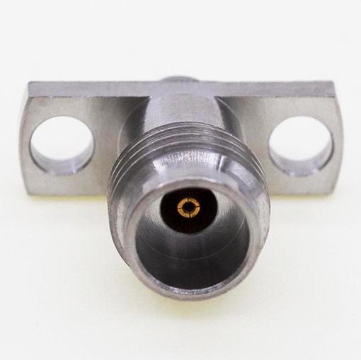 Elecbee Bulkhead Flange 0.3mm / .012″ Pin 2.4mm Female Connector, 14 x 4.8mm / 0.55 x 0.19inch