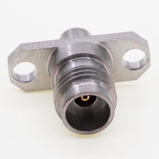 Elecbee 2.4mm Female Connector, 15.8x5.7mm /0.625 x0.223inch Bulkhead Flange 0.3mm /.012″ Pin