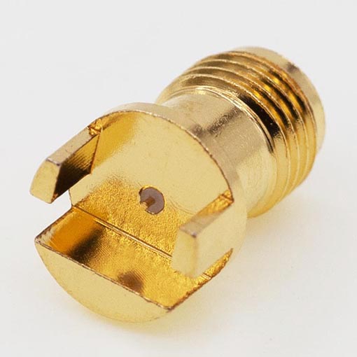 Elecbee PCB Connector 2.92mm Female , Φ7.5mm / .295″ Flange Jack, Φ0.3mm / .012″ Pin