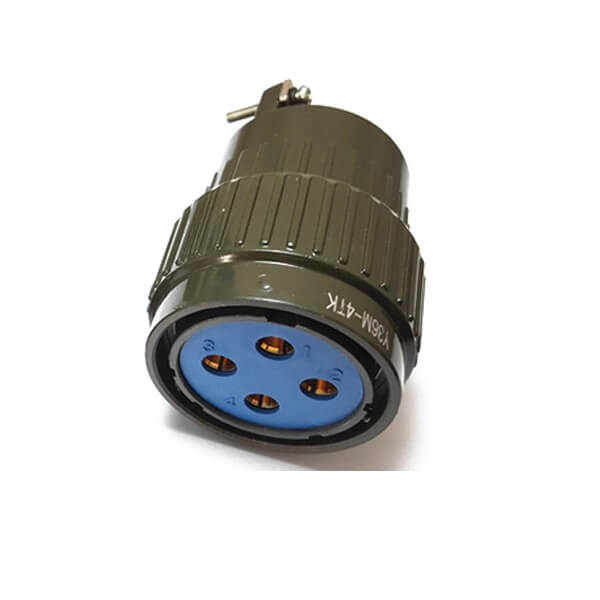 Elecbee Y36M-4TK 5.5 mm Contact Diameter 4 Pins Aviation Circular Connector AC 500V 100A