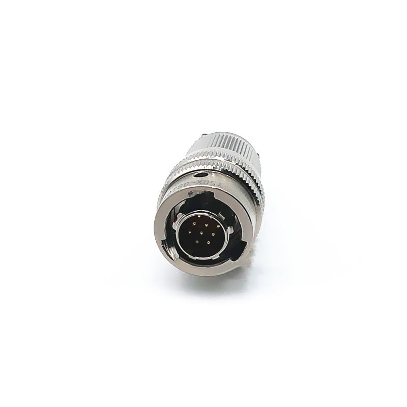 Elecbee Y50X-0810TJ2 10 Pin Male Plug Aluminum alloy 8 Shell Size solder Bayonet Coupling Cable Connector