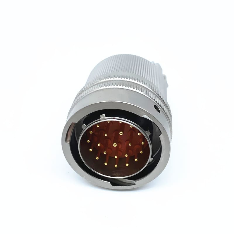 Elecbee Y50X-1623TJ2 23Pin Male Plug Aluminum alloy 16 Shell Size solder Bayonet Coupling Cable Connector