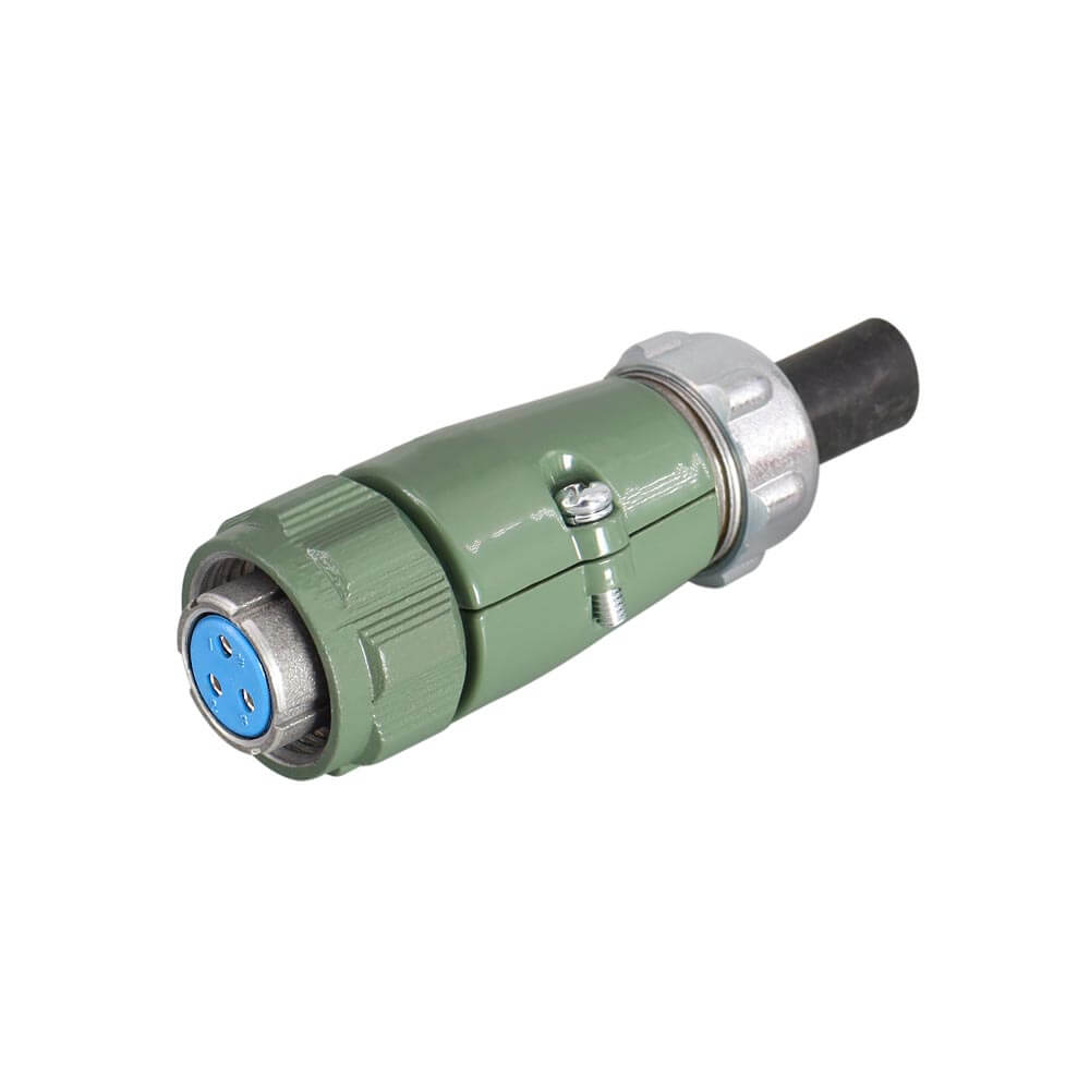 Elecbee YD20系列25A防水航空连接器正装插头YD20-3芯直式-正装TQ