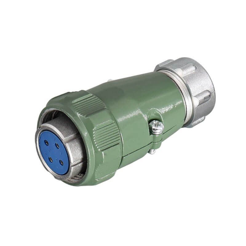 Elecbee Formal Straight TP Female Plug 25A YD28 Series 4 Pin Avation Connector