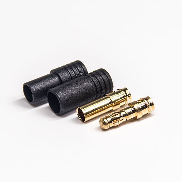 Elecbee 香蕉端子插头PM3506-B 30-60A直式天线接插件