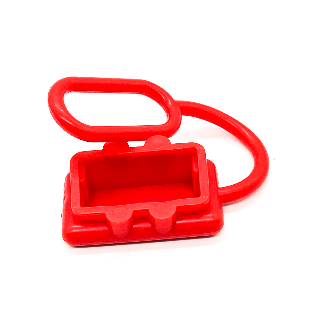 Elecbee Red Rubber External Protective Dustproof Cover For 2 way 50A Power Connector
