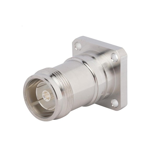 Elecbee 4.3/10 Connector Straight Jack M3 Thread 4 Hole Flange