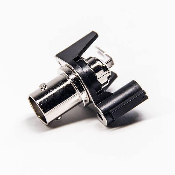 Elecbee BNC Connector Mount Angled Female for PCB