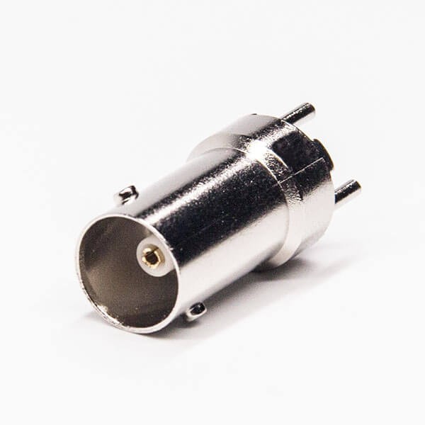 Elecbee Micro BNC connector panel mount Straight Female for PCB Mount