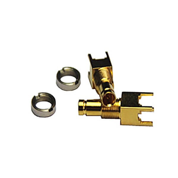 Elecbee 20pcs DIN Connector PCB Mount 1.0/2.3 Straight Through Hole Female