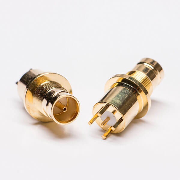 Elecbee 20pcs Gold plated 1.6/5.6 connector Jack for PCB mount Type