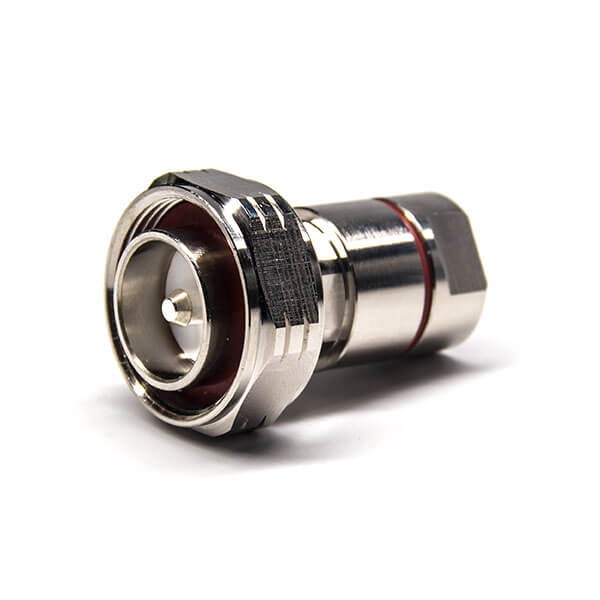 Elecbee 7/16 Clamp Connector Straight Type Nickel Plating for RG393 Cable