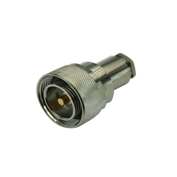 Elecbee Connector DIN 7/16 Male 180 Degree Clamp Type for LMR200/300/400