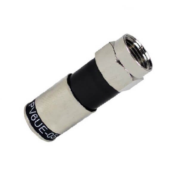 Elecbee 20pcs F Macho RG6 Compressão 75ohms 2pcs