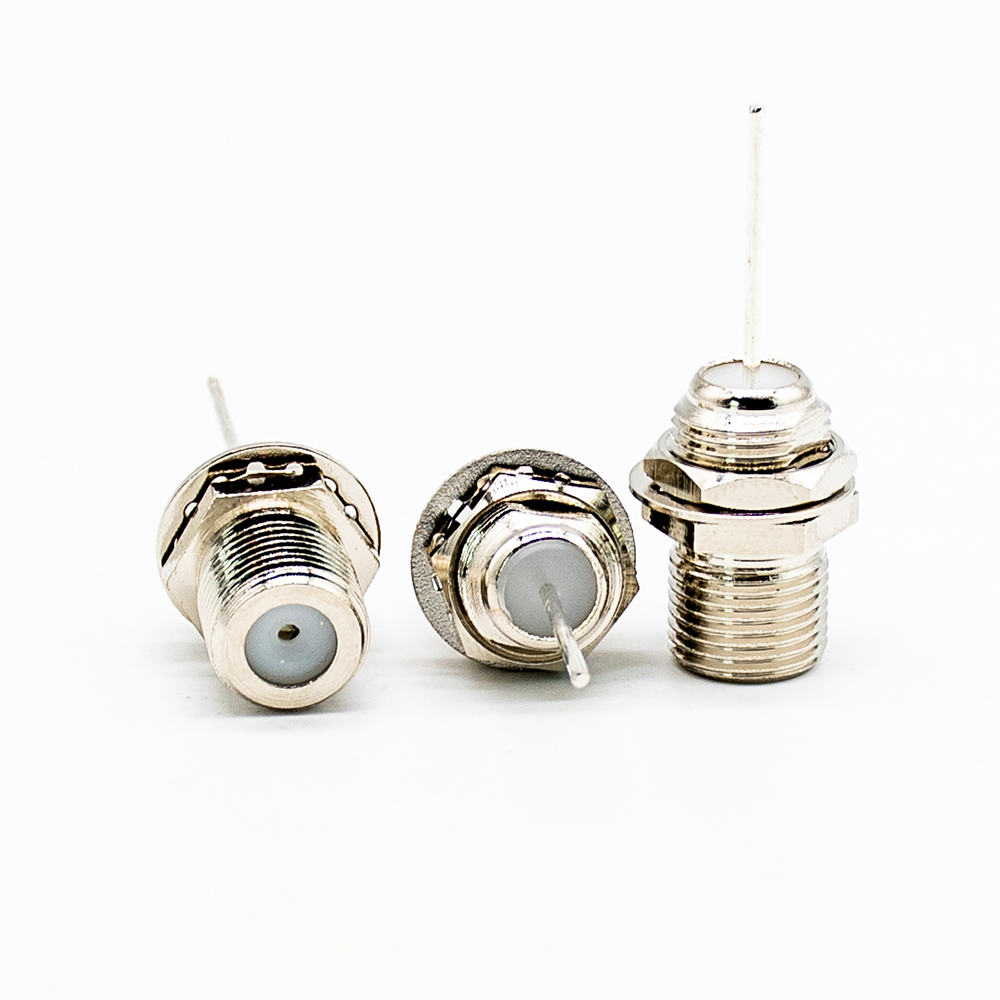 thumbnail image 2 of Uxcell 15-Pack F Type Chassis Panel Mount Socket Female Connector Adapters 2 of 6