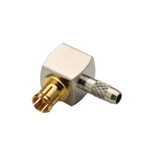 Elecbee Buy MCX Connector Crimp Type Male Angled for Cable RG179
