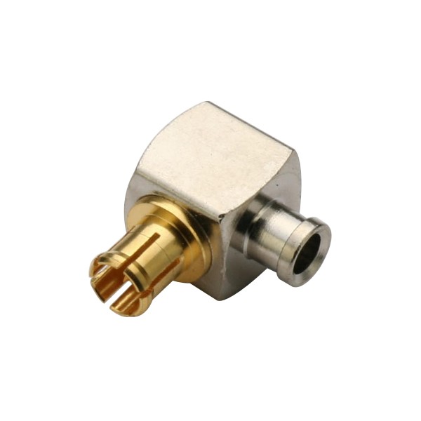 Elecbee MCX 90 Degree Connector Coax Male for Cable SF085