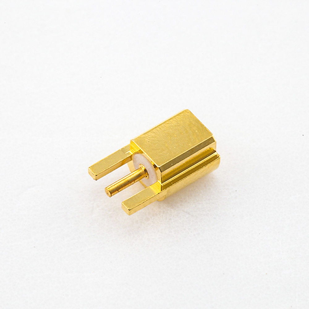 Elecbee MMCX Connector Stuck Female Straight PCB Mount Plate Edge Mount