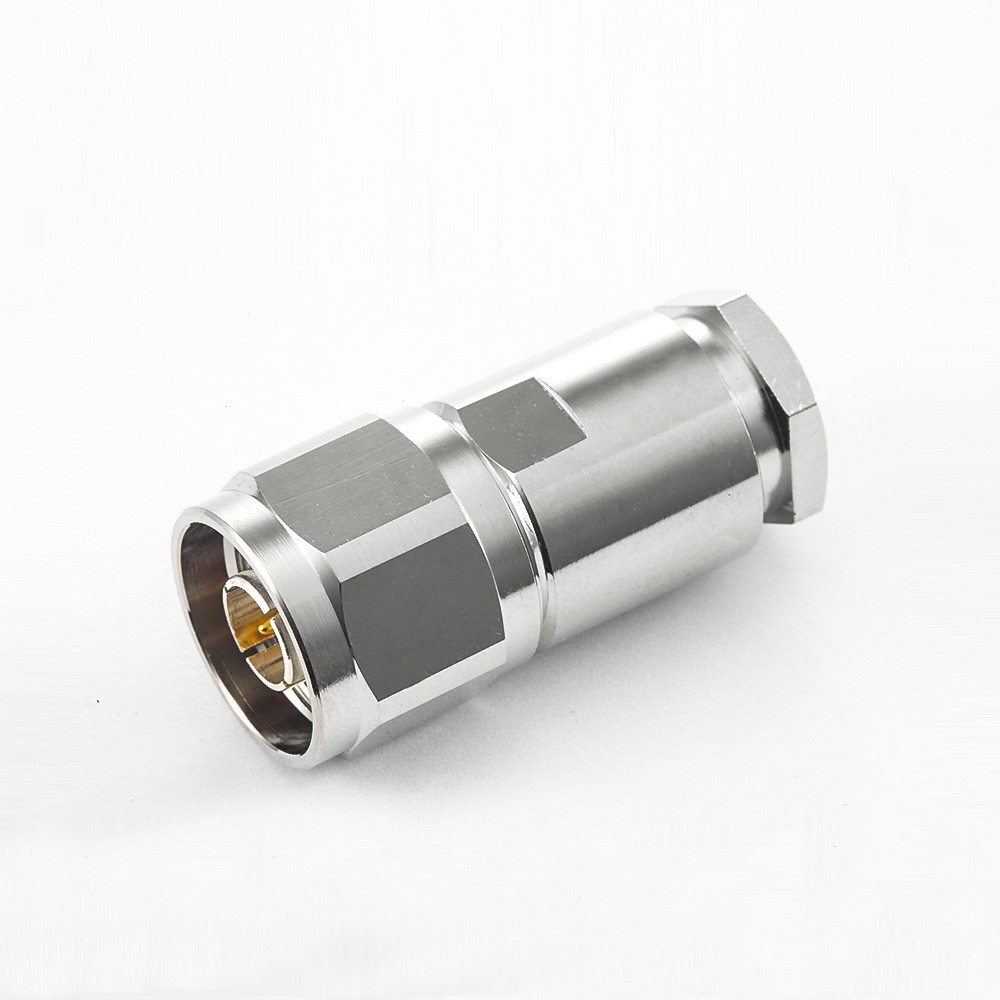 Elecbee Connector N Male LMR 400 Straight Clamp for 7D-FB