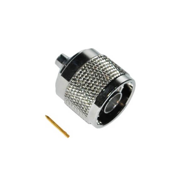 Elecbee N Connector Solder Type Straight Plug for Cable