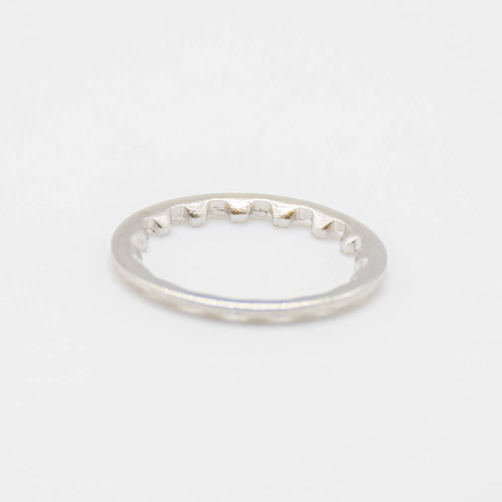 Elecbee Washer Nut Hardware F Type Female Toothed Metal Gasket