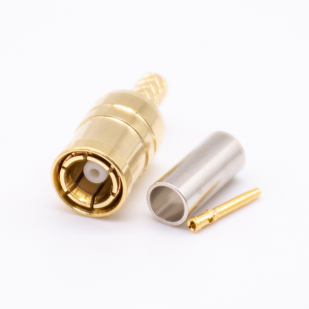 Elecbee SMB Connector Female Straight Crimp Type for Cable