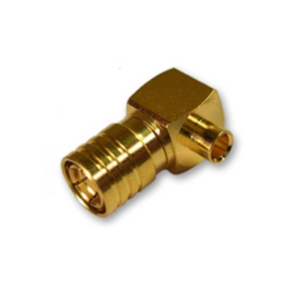 Elecbee SMB Connector Plug Solder Type for Semi Rigid Cable